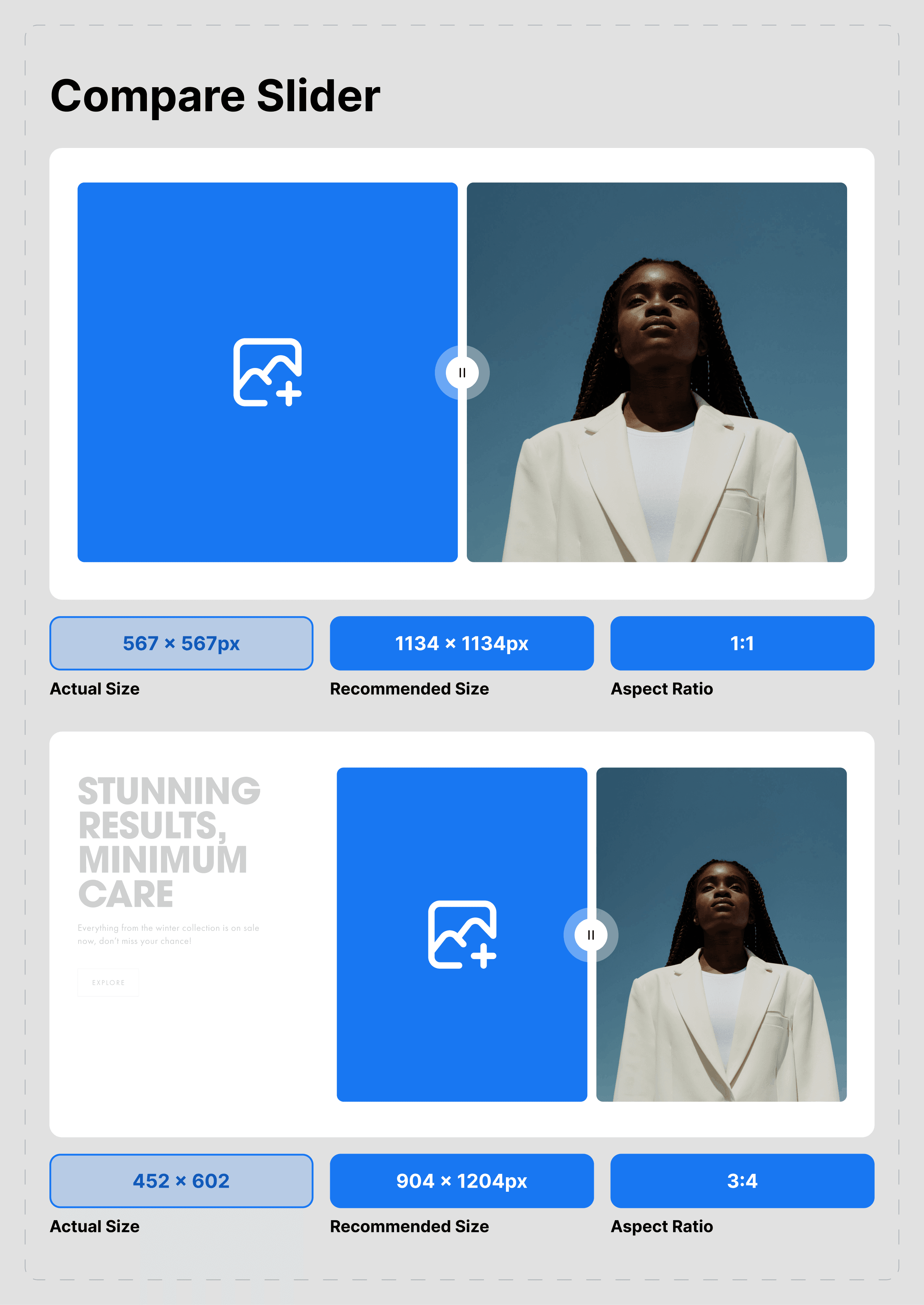 Comparison Slider